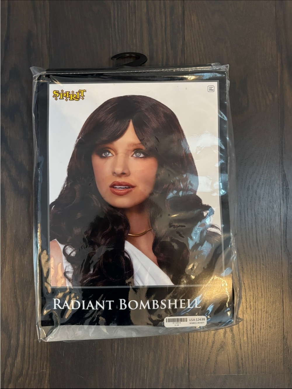 Spirit Radiant Bombshell Long Wavy Wig - Dark Brown